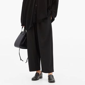 Eskandar Wool-blend Japanese Trousers in Olive